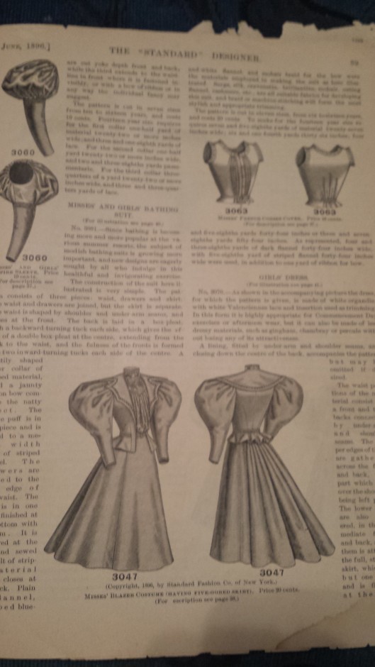 Page 39. (Top right) Lawn or embroidery are the materials used for this corset cover which is especially suitable for wear beneath thin dresses or shirt waists, when a close-fitting cover is not desirable.